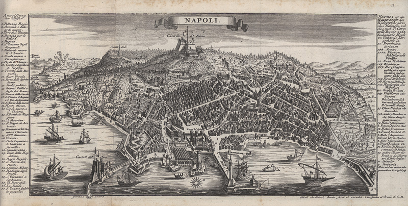 Lot 157, Auction  126, Stridbeck der Jüngere, Johann, Sammelband mit 185 gestochenen Ansichten