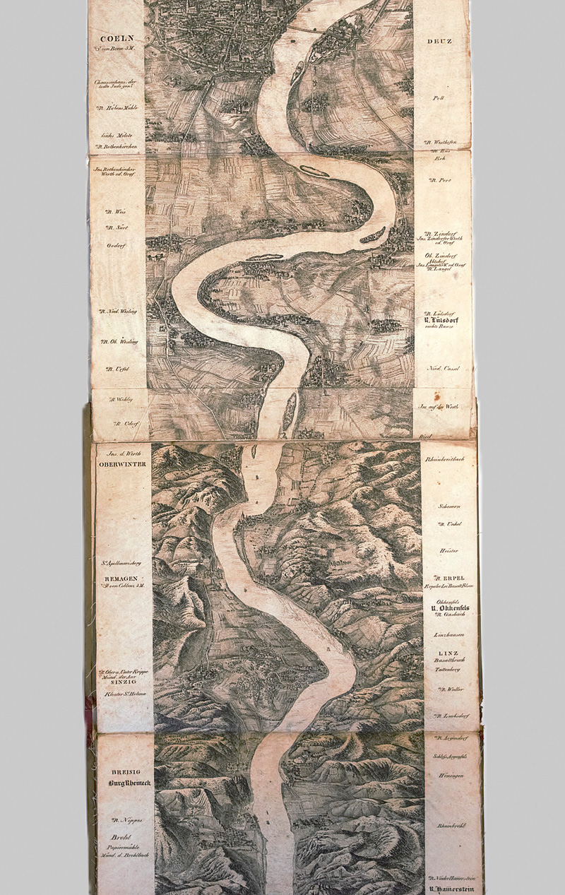 Lot 173, Auction 126, Delkeskamp, Friedrich Wilhelm, Neues Panorama des Rheins von Mainz bis Köln