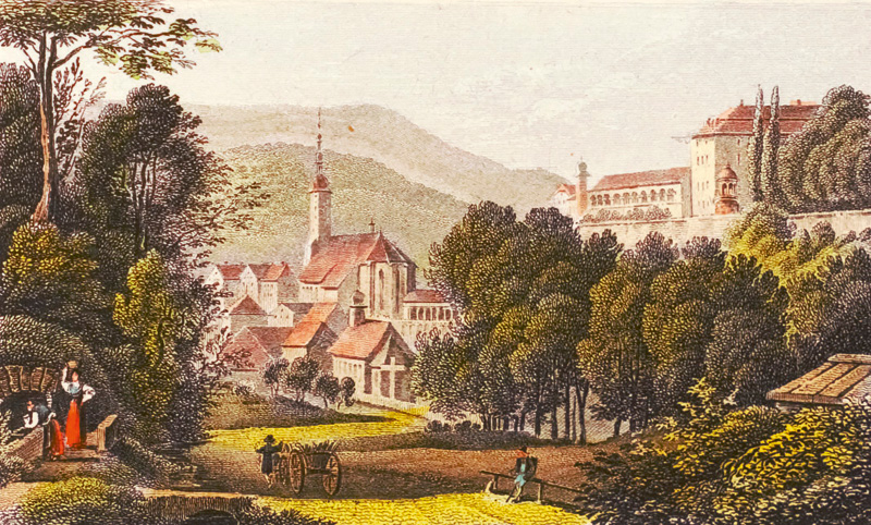 Lot 197, Auction  126, Schreiber, Aloys, Malerische Ansichten von Baden und seinen Umgebungen. Vues pittoresques de Bade et de ses environs