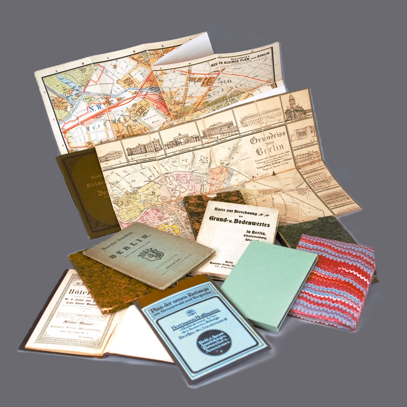 Lot 204, Auction  126, Berlin, Konvolut aus 22 gestochenen und lithographischen Karten zu Berlin 