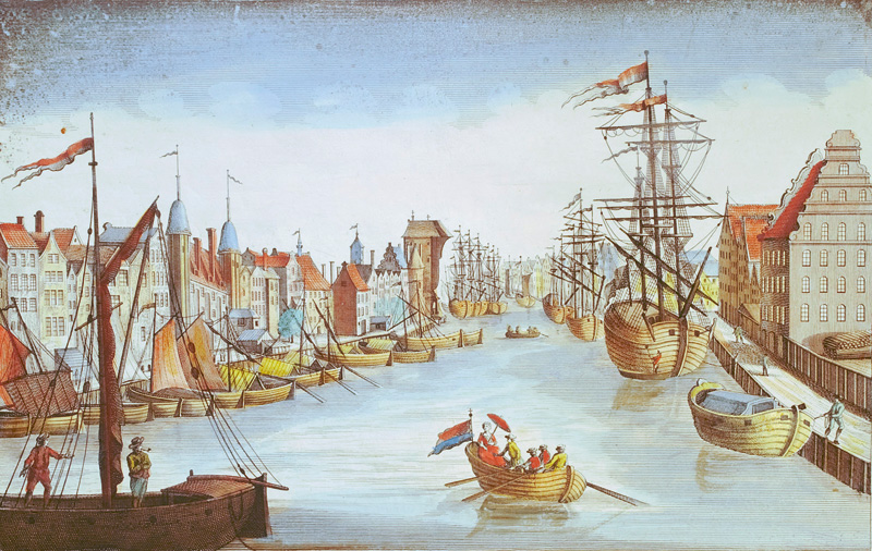 Lot 218, Auction 126, Guckkastenbilder, 3 kolorierte Kupferstiche zu Danzig. Um 1780