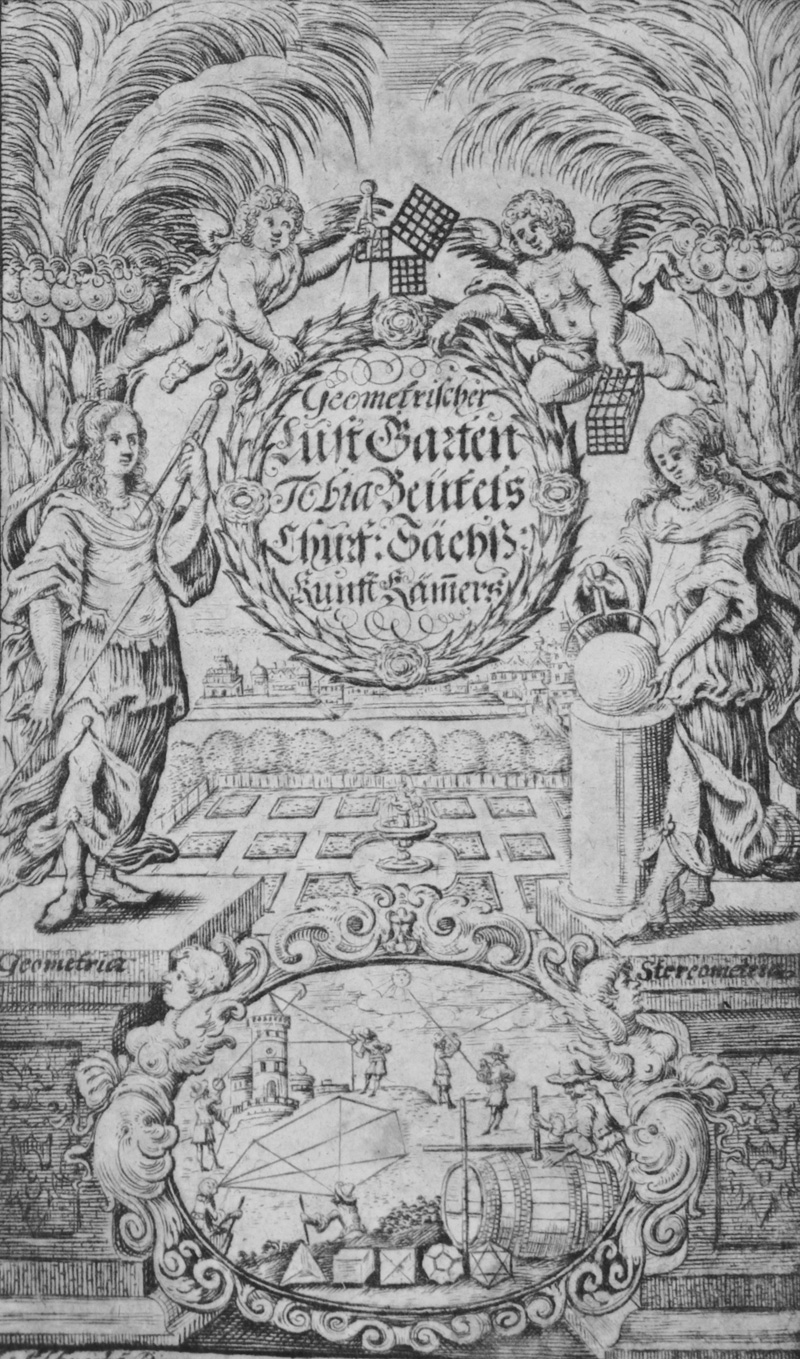 Lot 327, Auction  126, Beutel, Tobias, Anderweit ... Geometrischer Lust-Garten [und:] Angelegte ... Geometrische Gallerie
