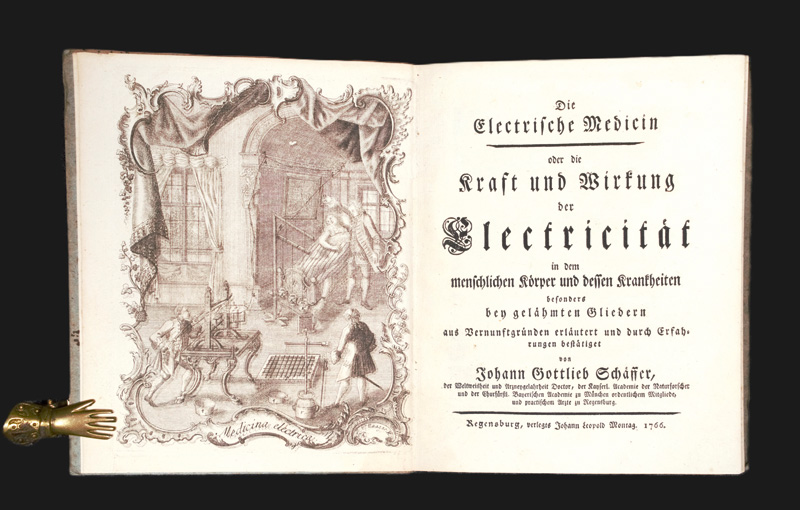 Lot 354, Auction 126, Schäffer, Johann Gottlieb, Die electrische Medicin