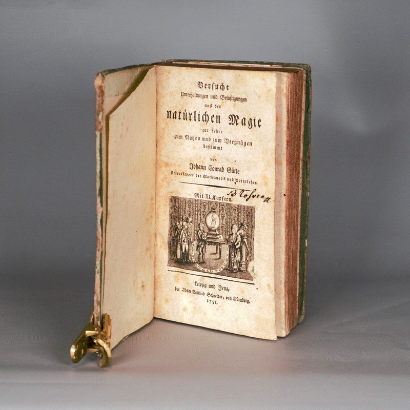 Lot 471, Auction  126, Gütle, Johann Conrad, Versuche Unterhaltungen und Belustigungen aus der natürlichen Magie