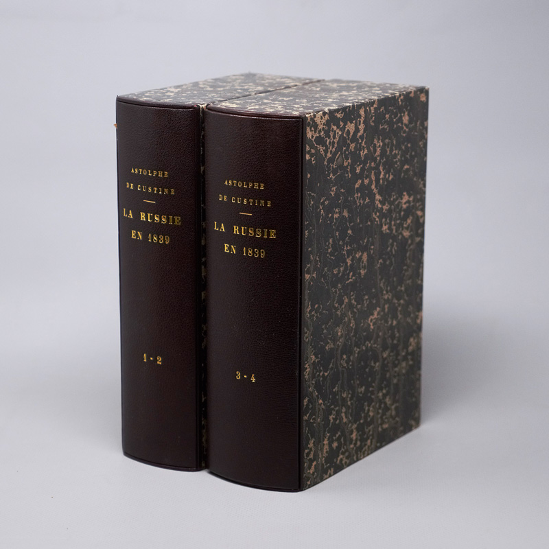Lot 493, Auction 126, Custine, A. de., La Russie en 1839.