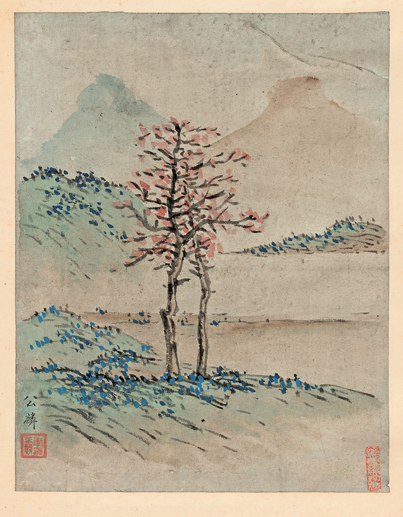 Lot 673, Auction 126, Sòngdài Lǐ Gông, Album mit Landschaftsdarstellungen nach Li Gonglin