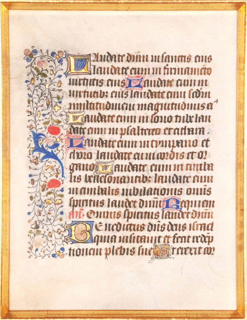 Lot 1009, Auction 126, Livres d'Heures, Lateinische Handschrift auf Pergament