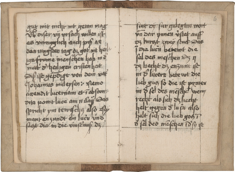 Lot 1016, Auction 126, Muleysen, Johannes, Nürnberger Predigten, Fragment einer Handschrift aus dem Dominikanerinnenkloster St. Katharina in Nürnberg
