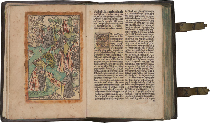 Lot 1065, Auction 126, Hieronymus, Sophronius Eusebius, Leben er Heiligen Altväter