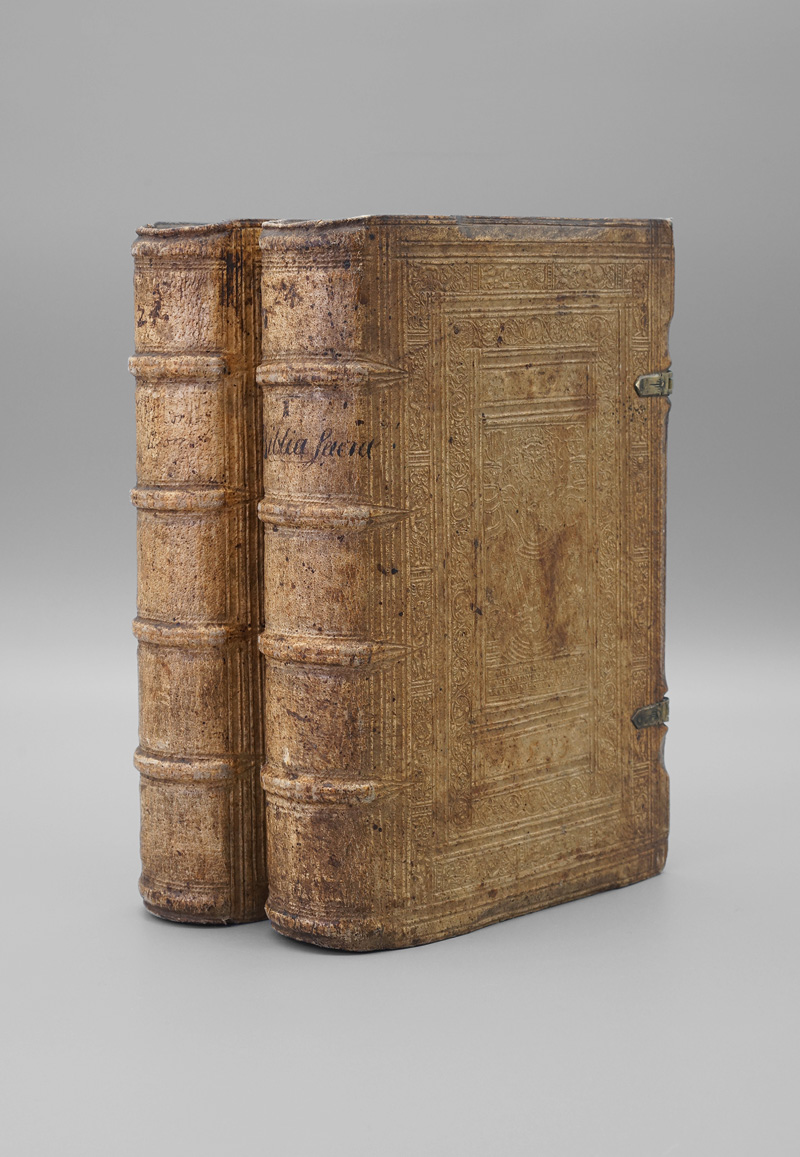 Lot 1109, Auction 126, Biblia latina, Biblia Sacra, veteris et novi testamenti, secundum editionem vulgatam