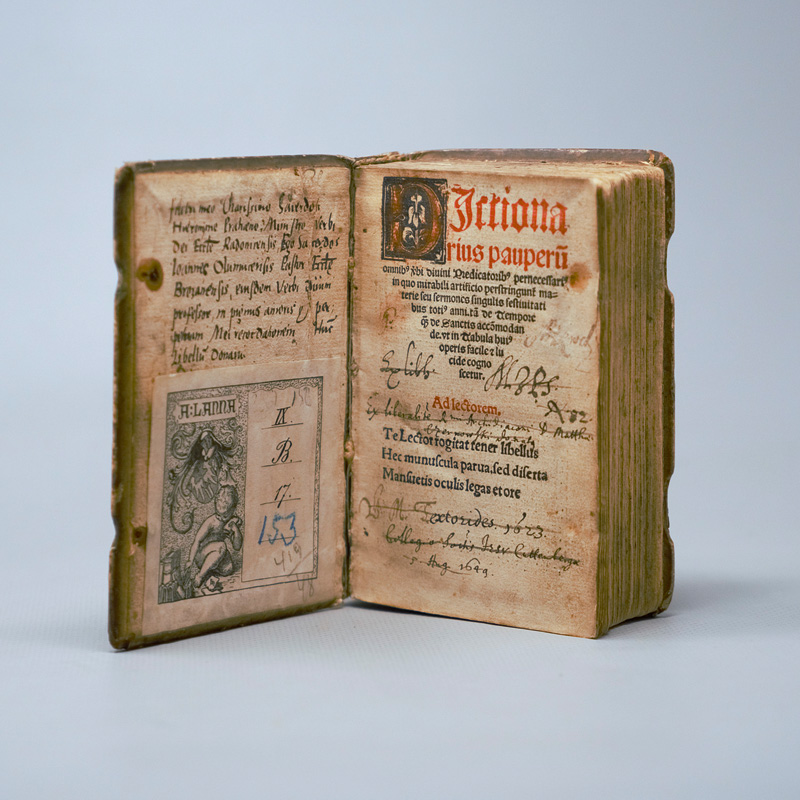 Lot 1167, Auction 126, Nicolaus de Byarto, Dictionarius pauperum omnibus verbi divini predicatoribus pernecessarius