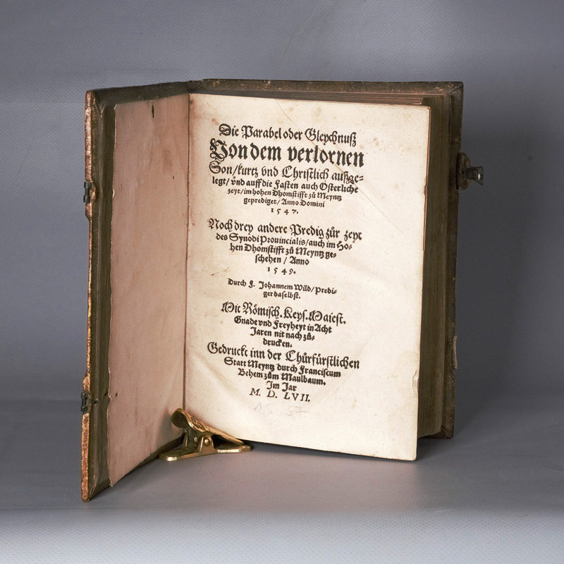 Lot 1199, Auction 126, Wild, Johann, Die Parabel oder Gleychnuß von dem verlornen Son