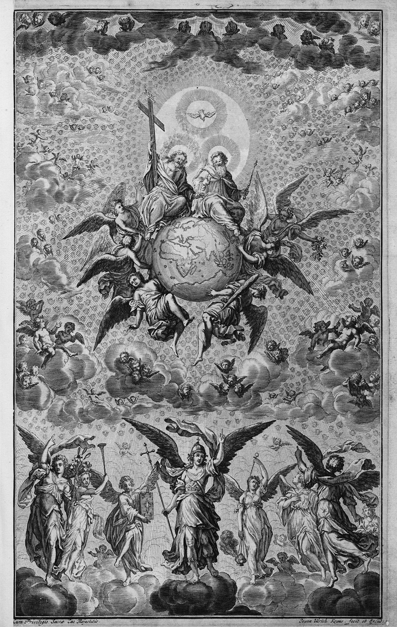 Lot 1217, Auction 126, Krauss, Johann Ulrich, Biblisches Engel- u. Kunstwerck. Augsburg, Johann U. Krause, 1696