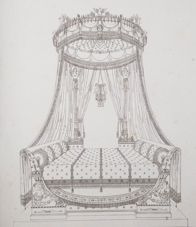 Lot 1257, Auction 126, Percier, Charles, Recueil de décorations intérieures, comprenant tout de qui a rapport a l'ameublement