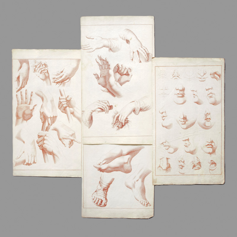 Lot 1264, Auction  126, Preißler, Johann Martin und Ihle, Johann Eberhard, Gründliche Zeichenkunst für junge Leute und Liebhaber aus allen Ständen