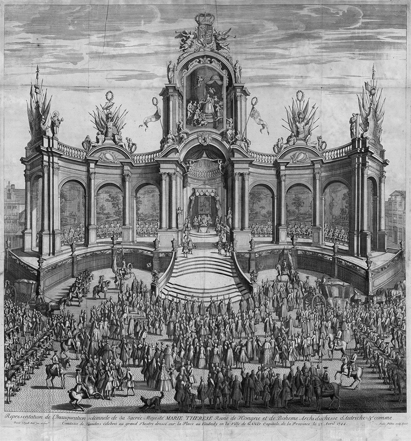 Lot 1266, Auction  126, Relation de l'inauguration solemnelle, de sa sacrée majesté Marie Therese 