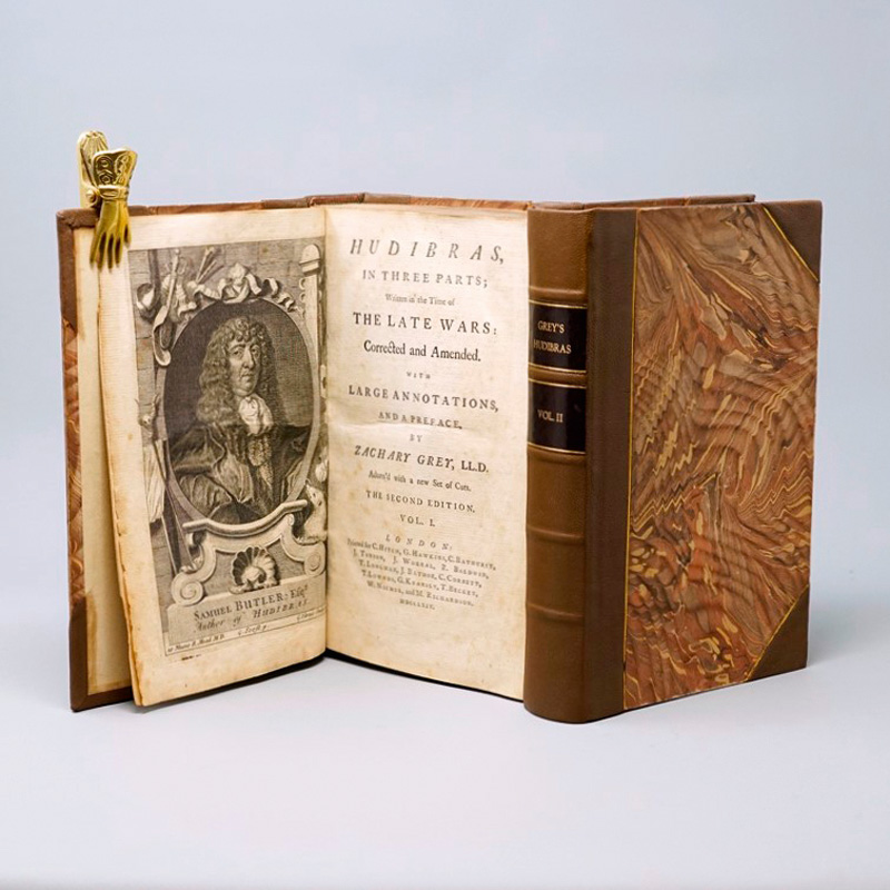 Lot 2012, Auction 126, Butler, Samuel, Hudibras. London, C. Hitch, 1764. - Zweite Auflage