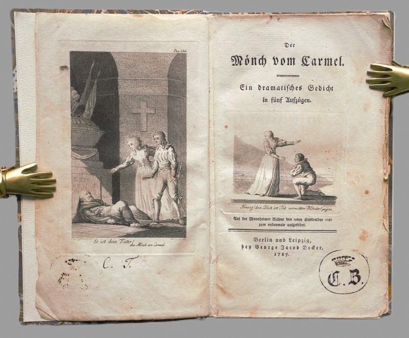 Lot 2016, Auction 126, Dalberg, Wolfgang Heribert von, Der Mönch vom Carmel