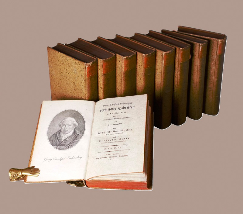 Lot 2069, Auction  126, Lichtenberg, Georg Christoph, Vermischte Schriften 