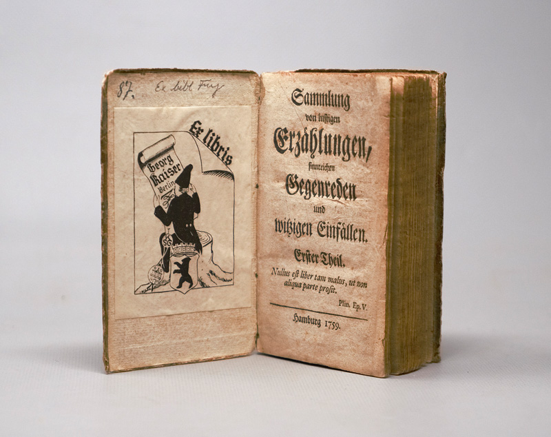 Lot 2098, Auction  126, Sammlung von lustigen Erzählungen,, sinnreichen Gegenreden und witzigen Einfällen