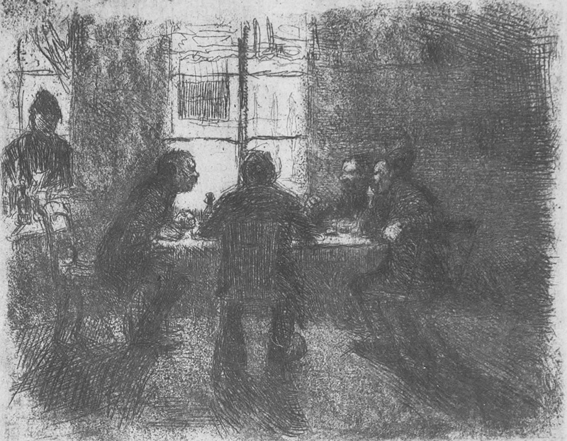 Lot 2616, Auction 126, Kollwitz, Käthe, Brief über den Weber-Zyklus. Dabei eine Radierung. 1917