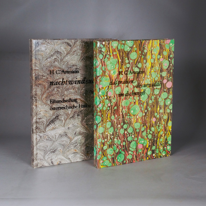 Lot 3008, Auction 126, Artmann, H. C., das prahlen des urwaldes + nachtwindsucher