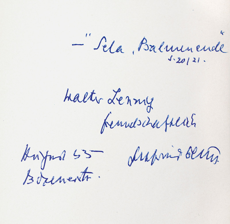 Lot 3017, Auction 126, Benn, Gottfried, Aprèslude