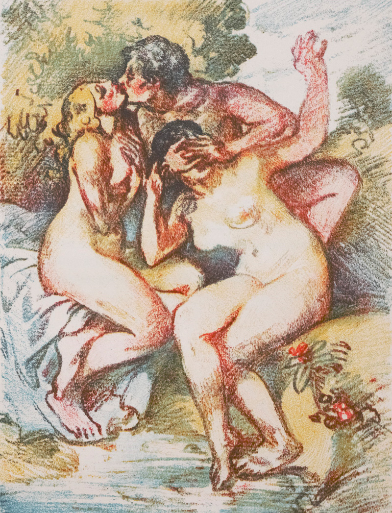 Lot 3026, Auction 126, Bethge, Hans, Die indische Harfe