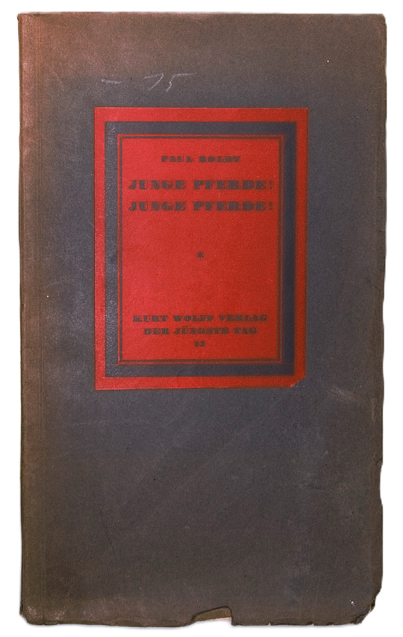 Lot 3035, Auction 126, Boldt, Paul, Junge Pferde! Junge Pferde!