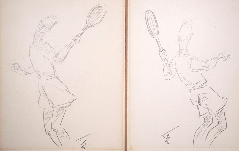 Lot 3089, Auction 126, Dolbin, Benedikt Fred, Tennissspieler