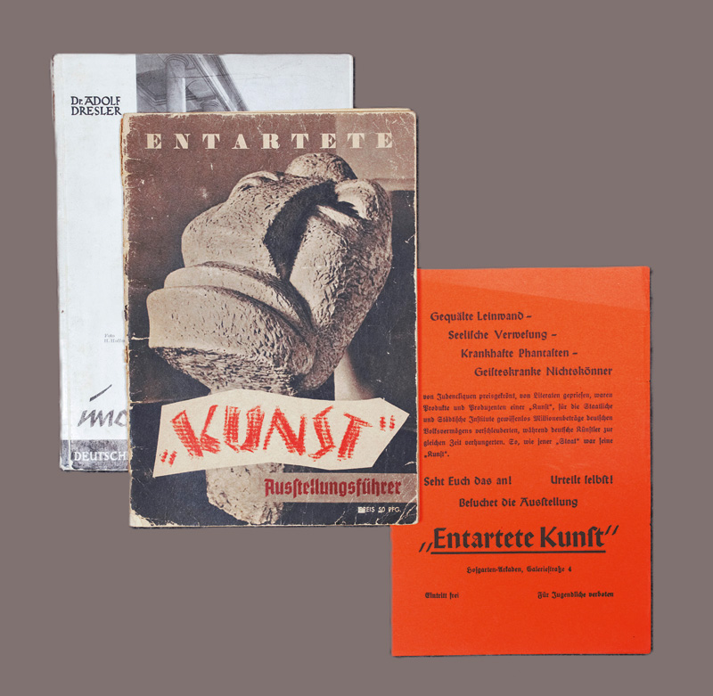 Lot 3101, Auction  126, Entartete Kunst, Führer durch die Ausstellung. Berlin  1937