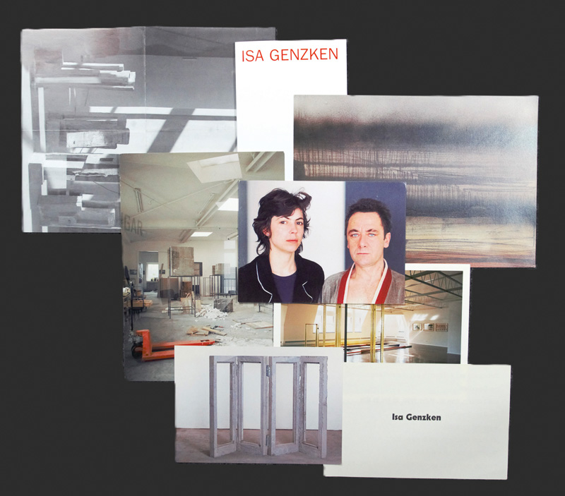 Lot 3122, Auction 126, Genzken, Isa, Konvolut von 8 Einladungskarten. 1983-1992