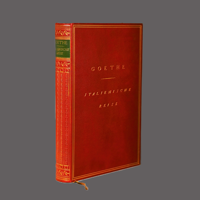 Lot 3129, Auction 126, Goethe, Johann Wolfgang von, Italienische Reise