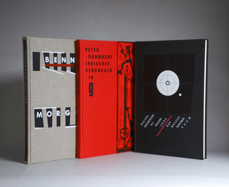 Lot 3132, Auction 126, Graphischen Bücher, Die, Drei Werke der Reihe (Bd. 2, 5 und 12). Leipzig, Faber und Faber, 1993-1997