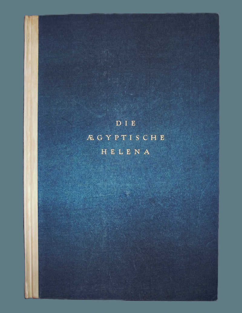 Lot 3159, Auction 126, Hofmannsthal, Hugo von, Die aegyptische Helena