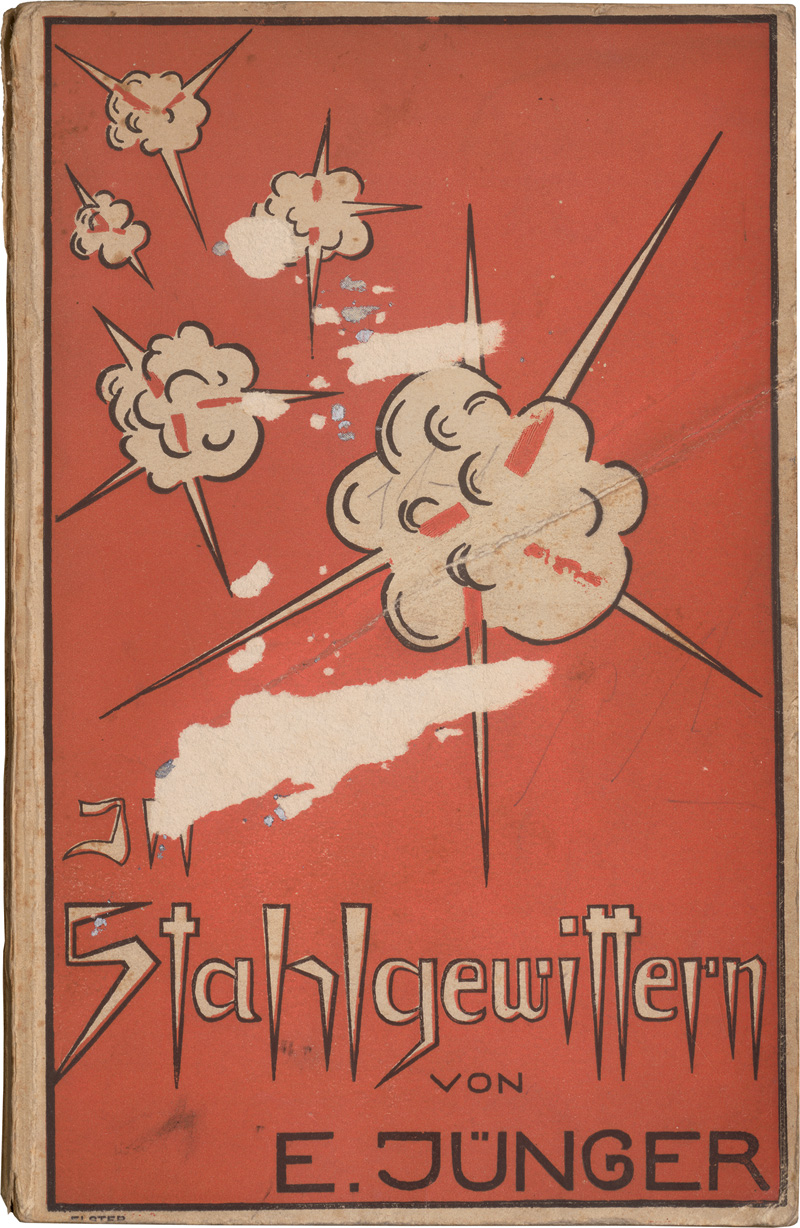 Lot 3192, Auction 126, Jünger, Ernst, In Stahlgewittern. Hannover, Selbstverlag, 1920. - Erste Ausgabe der ersten selbständigen Veröffentlichung Jüngers