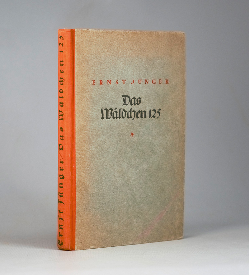 Lot 3193, Auction  126, Jünger, Ernst, Das Wäldchen 125. Berlin 1925. - Erste Ausgabe