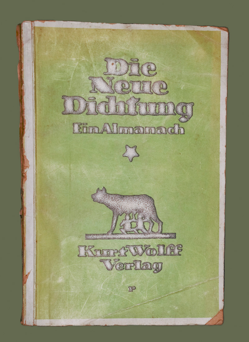 Lot 3265, Auction  126, Neue Dichtung, Die und Kafka, Franz, Die Neue Dichtung. Ein Almanach. Leipzig, Kurt Wolff, 1918