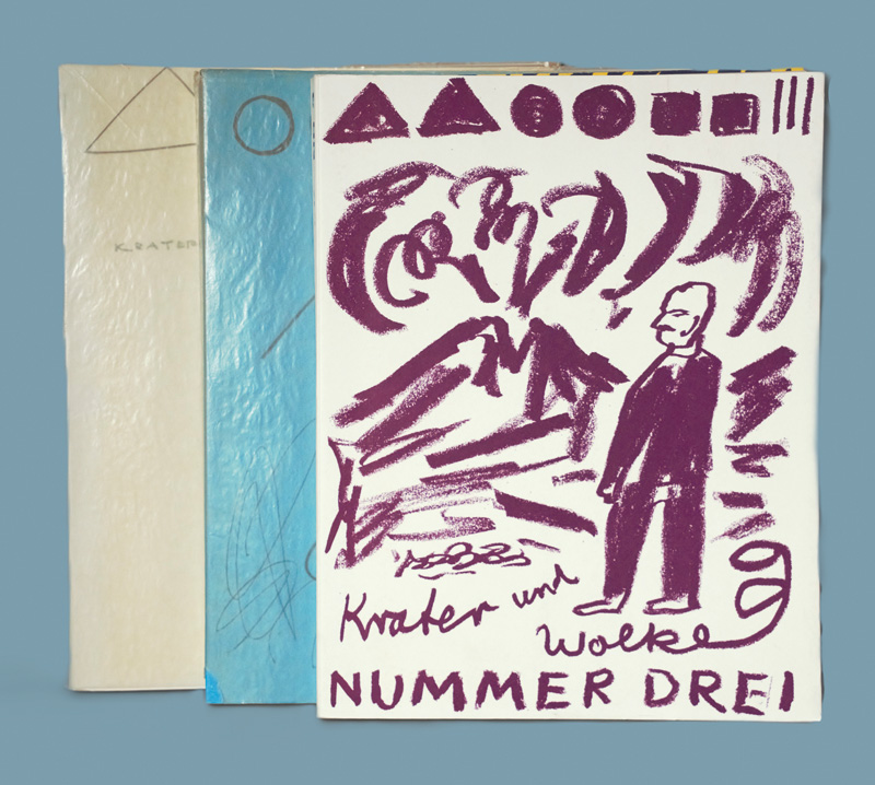 Lot 3284, Auction  126, Krater und Wolke, Hrsg. von Ralf Winkler (A. R. Penck). Nummern 3, 4, und 5