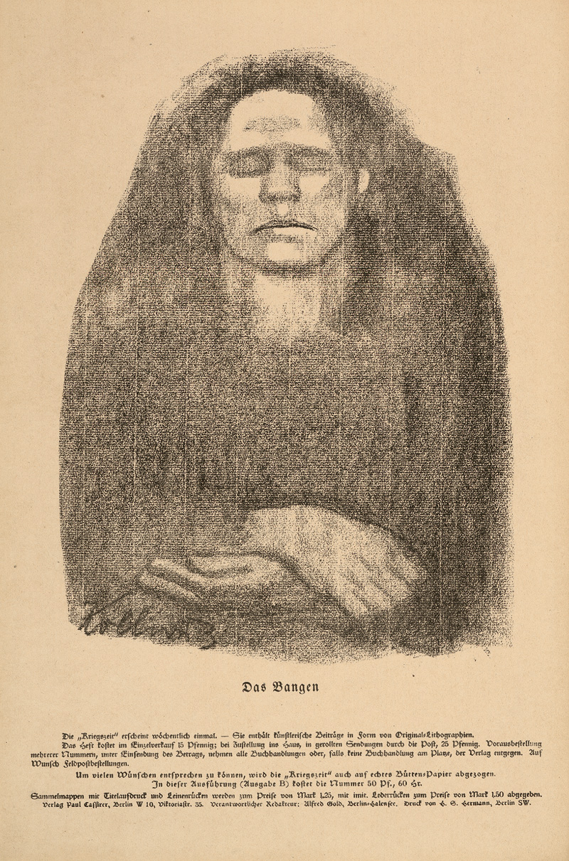 Lot 3286, Auction  126, Kriegszeit, Künstlerflugblätter. Nr. 1-49, mit Sonderheft Max Oppenheimer. Berlin 1914-1915