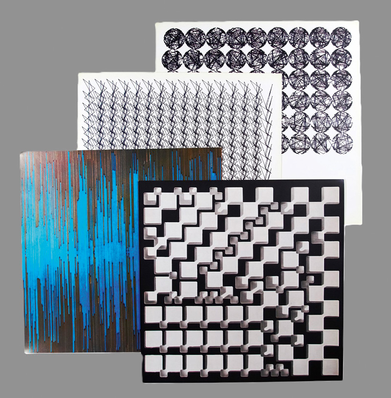 Lot 3321, Auction  126, Nees, Georg, Computergrafik Computerplastik. 10 Computergrafiken. 1970