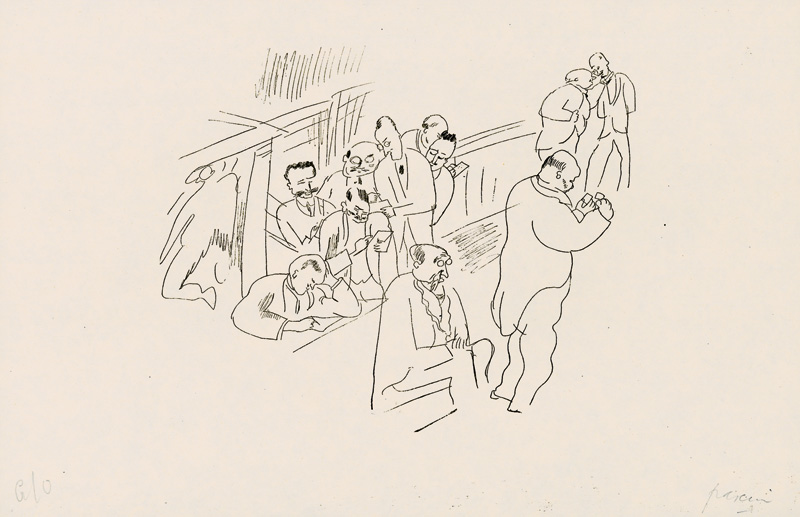 Lot 3330, Auction  126, Morand, Paul und Pascin, Jules - Illustr., Fermé la Nuit (Vorzugsausgabe)