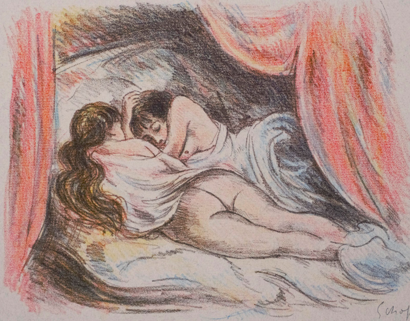 Lot 3363, Auction  126, Schoff, Otto, Mädchen im Bade. Mädchen auf dem Lande