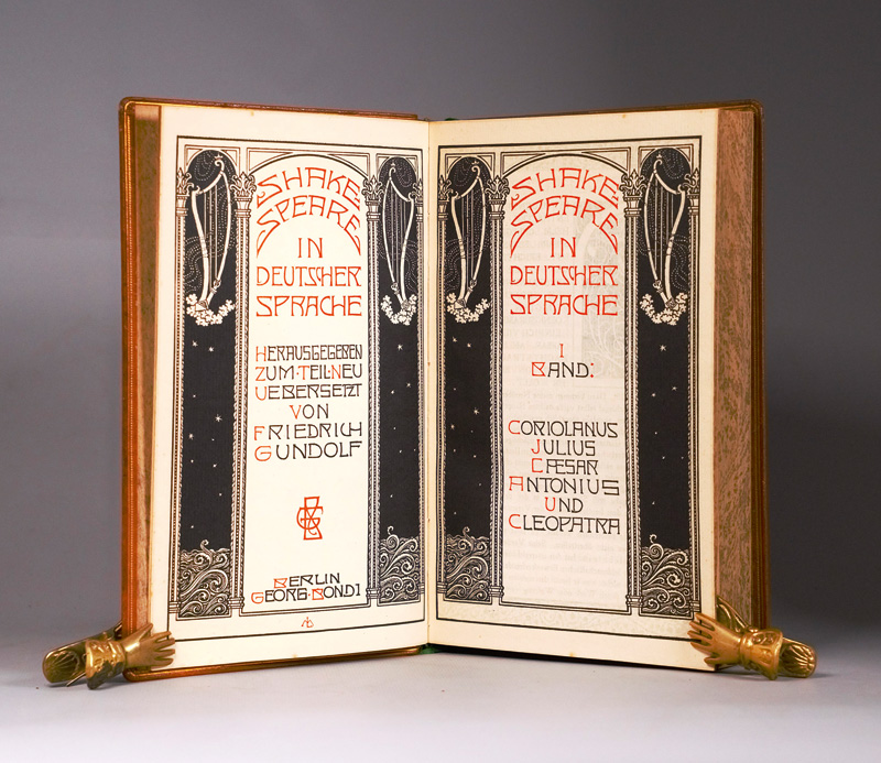 Lot 3372, Auction 126, Shakespeare, William, Shakespeare in deutscher Sprache