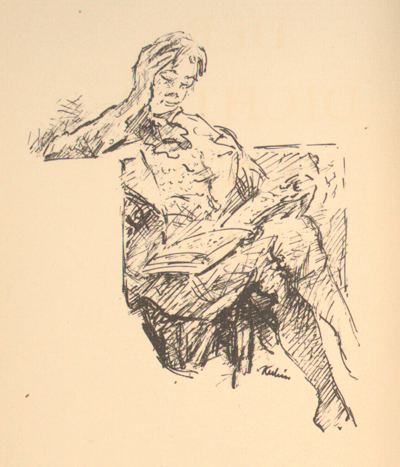 Lot 3383, Auction 126, Tuchmann, Emil und , Der Dichter und das Buch. Berlin 1930. - Mit Lithographie von A. Kubin