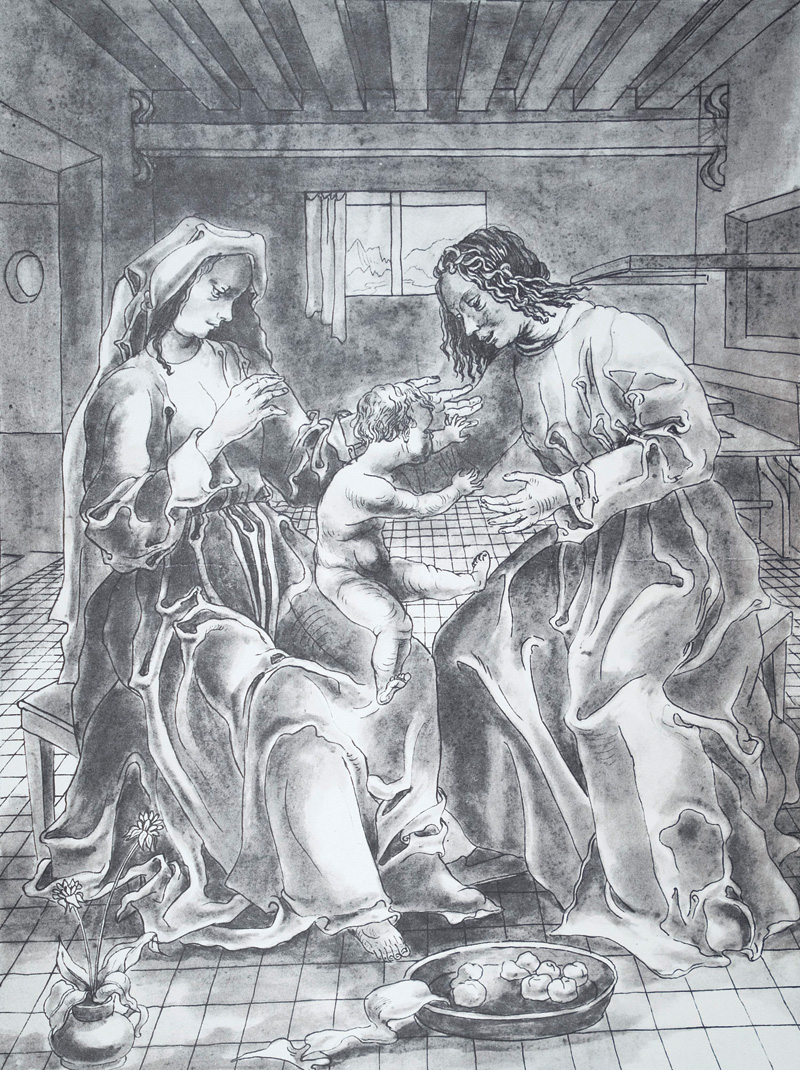 Lot 3393, Auction  126, Voigt, Marie Elisabeth, Acht Zeichnungen zu Löns Wehrwolf