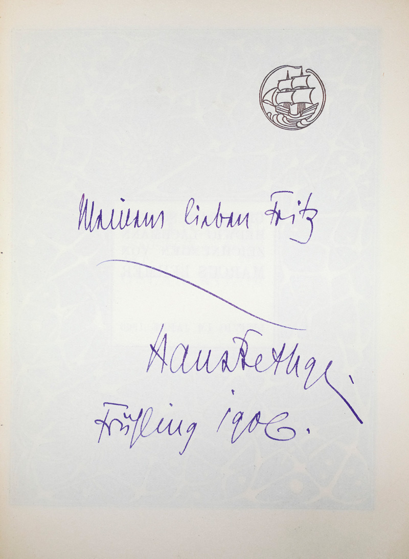 Lot 3399, Auction  126, Wilde, Oscar, Salome. Tragödie in einem Ak