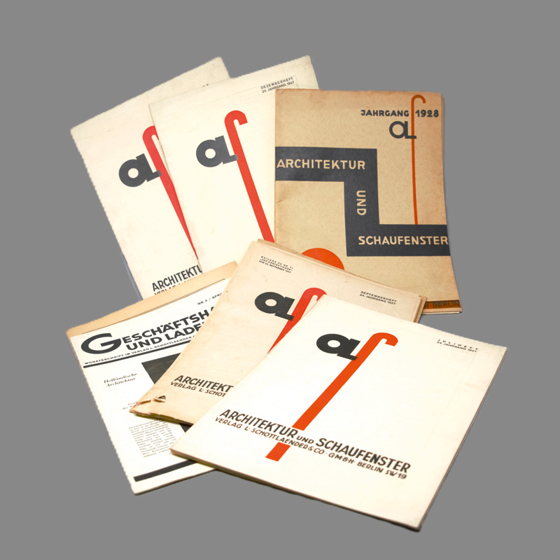 Lot 3408, Auction 126, Architektur und Schaufenster, Zeitschrift für moderne Schaufenster-Dekoration und neuzeitlichen Geschäftsausbau