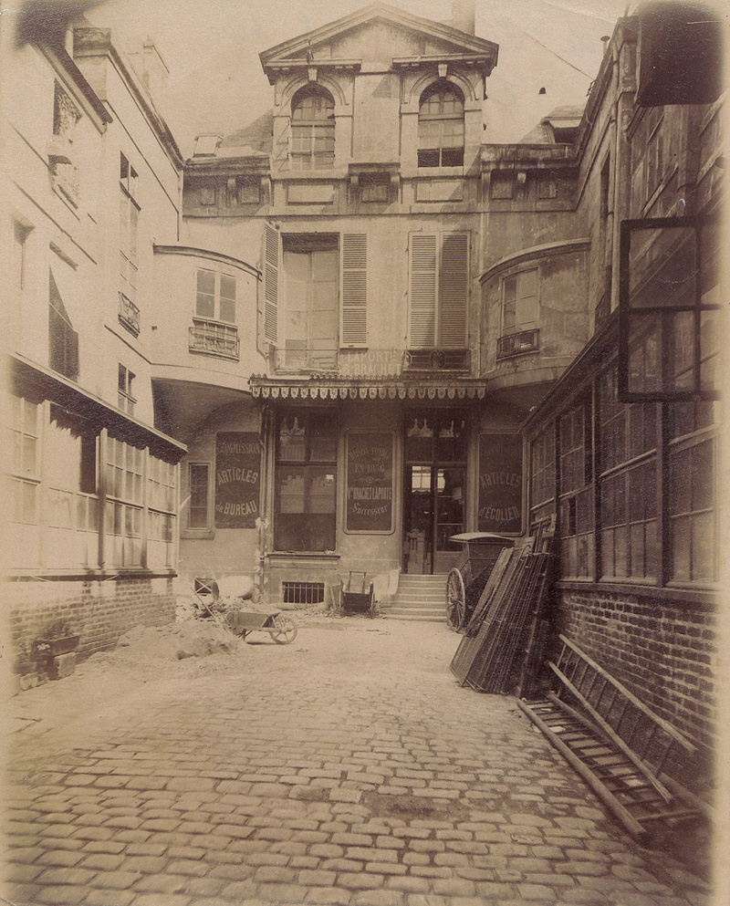 Lot 4011, Auction 126, Atget, Eugène, Hotel de Lusignan 8 Rue Elzévir