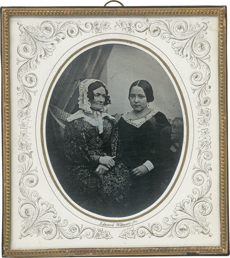 Lot 4031, Auction 126, Daguerreotypes, Portrait of a mother with her daughter